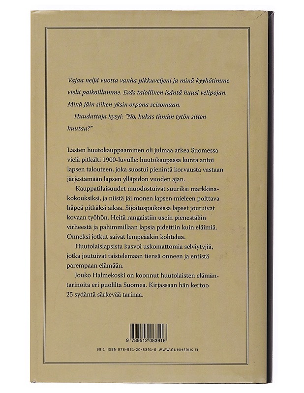 Orjamarkkinat - Jouko Halmekoski - Historiakirjat - 10105504020 - 1