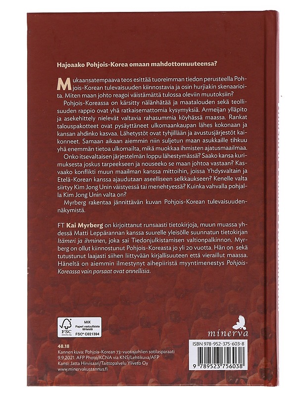 Viimeinen paraati Pjongjangissa - Kai Myrberg - Tietokirjat ja oppaat - 10105504022 - 1