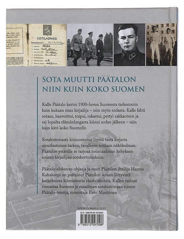 Semmonen savotta - Päätalo, Kalle - Elämäkerrat ja muistelmat - 10105504029 - 1