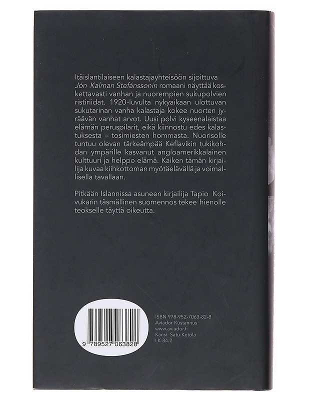 Kaloilla ei ole jalkoja - Stefánsson, Jón Kalman - Romaanit ja novellit - 10105504073 - 1