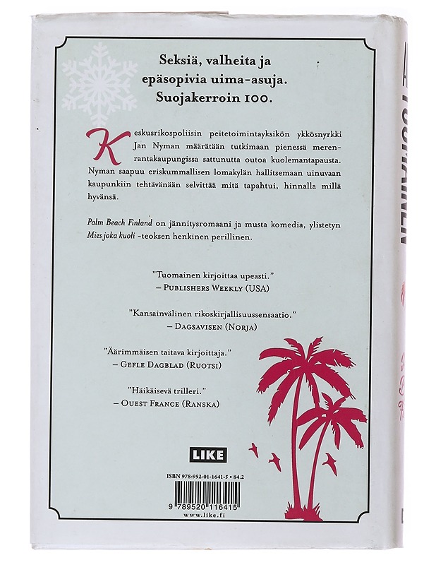Palm Beach Finland - Antti Tuomainen - Jännitys ja dekkarit - 10105504077 - 1