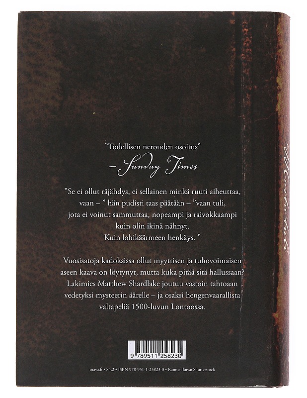 Musta tuli - Sansom, C. J. - Jännitys ja dekkarit - 10105504081 - 1