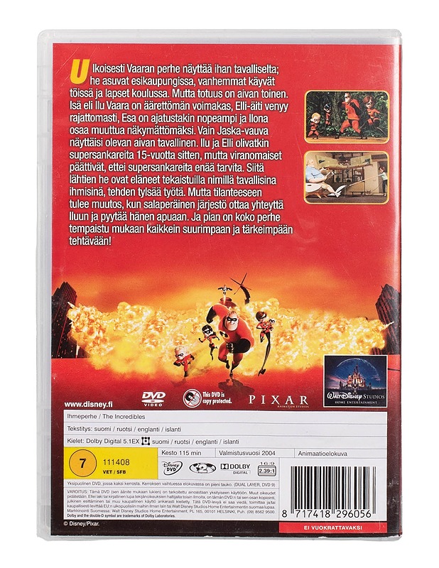 Ihmeperhe - DVD - DVD-elokuvat - 10105504091 - 1