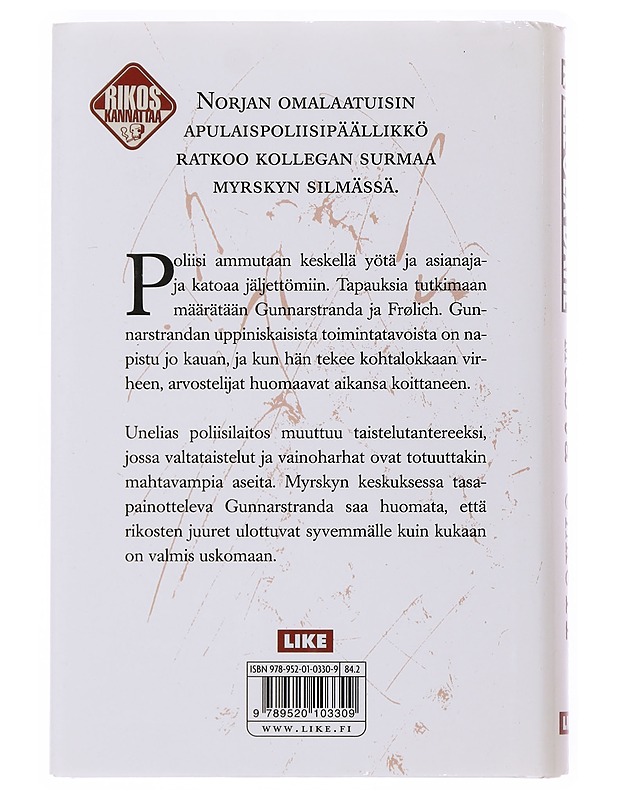 Musta enkeli - Dahl, Kjell Ola - Jännitys ja dekkarit - 10105504104 - 1