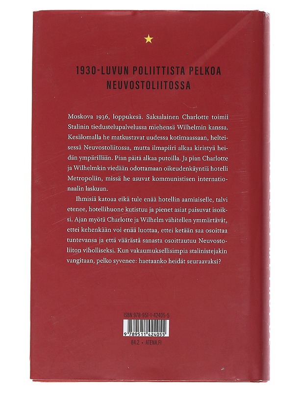 Hotelli Metropol - Ruge, Eugen - Romaanit ja novellit - 10105504123 - 1