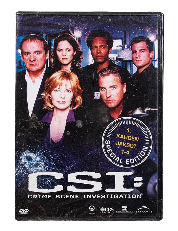 CSI : season 1, episodes 1-4 DVD - DVD-elokuvat - 10105504134 - 0