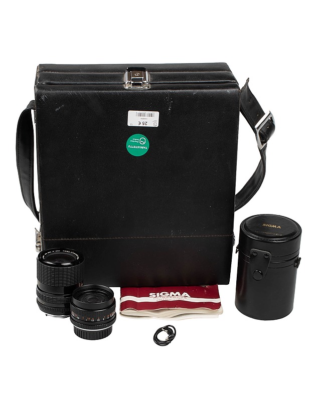Kaksi SIGMA-objektiivia ja laukku  - Muu elektroniikka - 10105504148 - 0