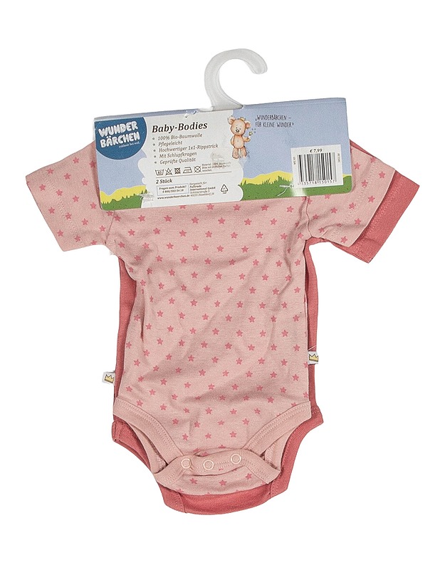 WUNDER BÄRCHEN body, 56, 2 kpl - Vauvanvaatteet - 10105504170 - 1