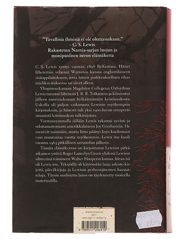 C. S. Lewis : elämäkerta - Green, Roger Lancelyn - Fantasia- ja scifi - 10105504180 - 1