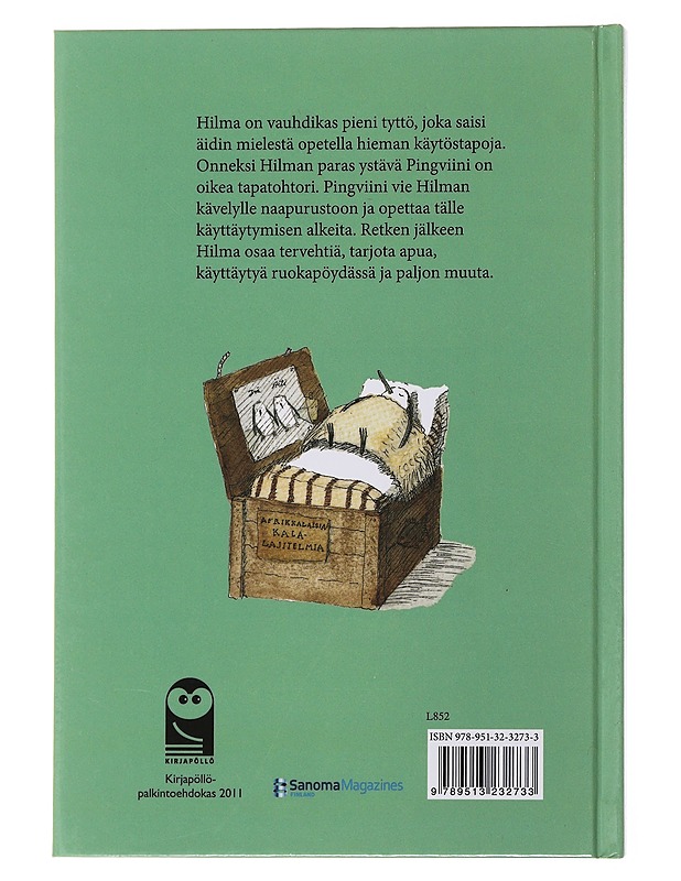 Hilma ja pingviini - Parvela, Timo - Lastenkirjat - 10105504182 - 1