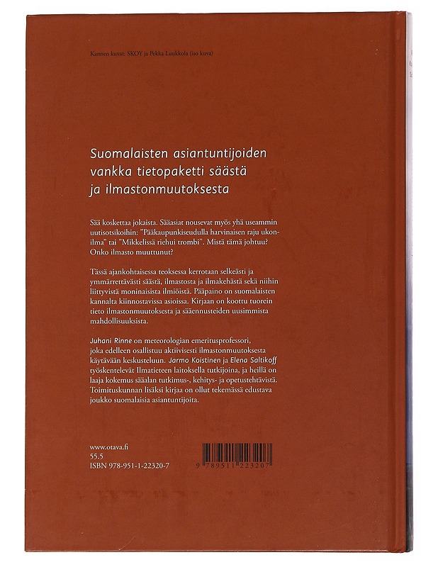 Suomalainen sääopas - Rinne, Juhani - Tietokirjat ja oppaat - 10105504189 - 1