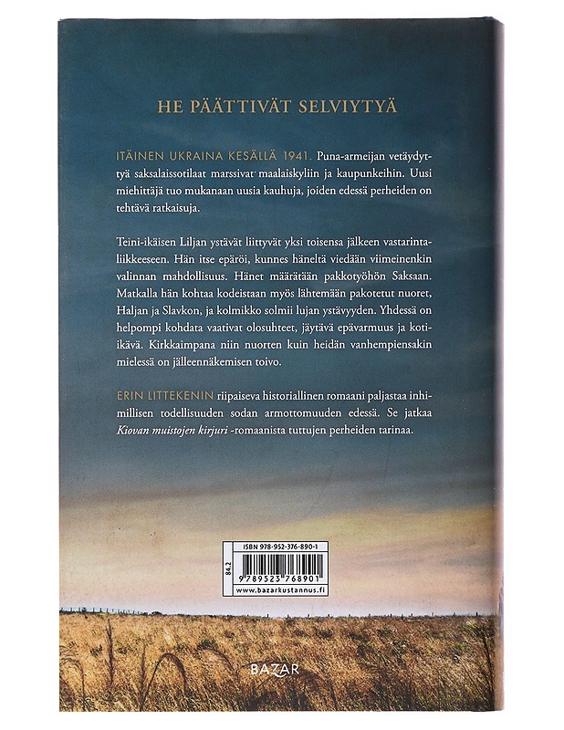 Ukrainan kadonneet tyttäret - Litteken, Erin - Romaanit ja novellit - 10105504191 - 1