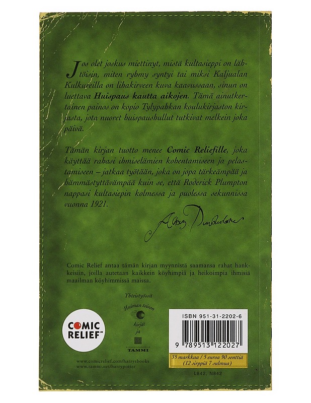 Huispaus kautta aikojen - Rowling, J. K. - Fantasia- ja scifi - 10105504196 - 1