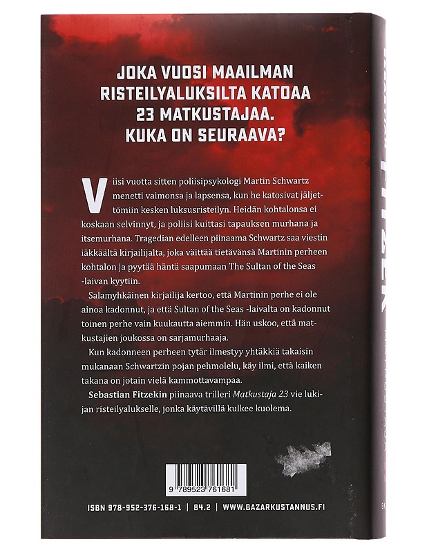 Matkustaja 23 - Fitzek, Sebastian - Jännitys ja dekkarit - 10105504195 - 1