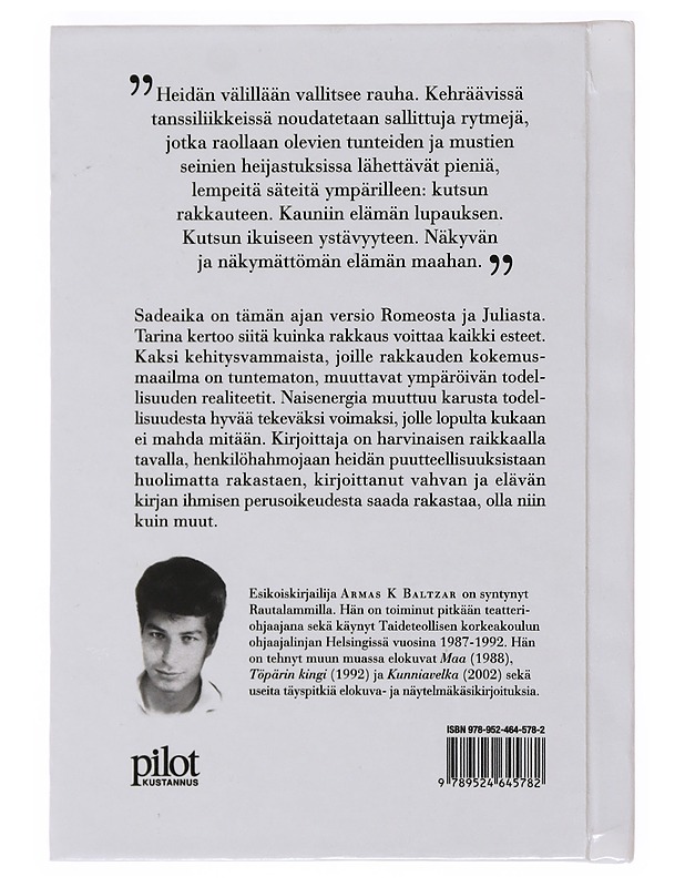 Sadeaika : romaani - Armas K. Baltzar - Romaanit ja novellit - 10105504200 - 1