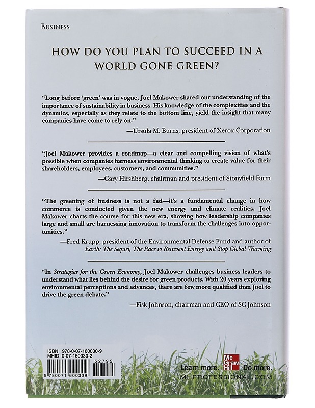 Strategies for the Green Economy - Joel Makower - Romaanit ja novellit - 10105504219 - 1