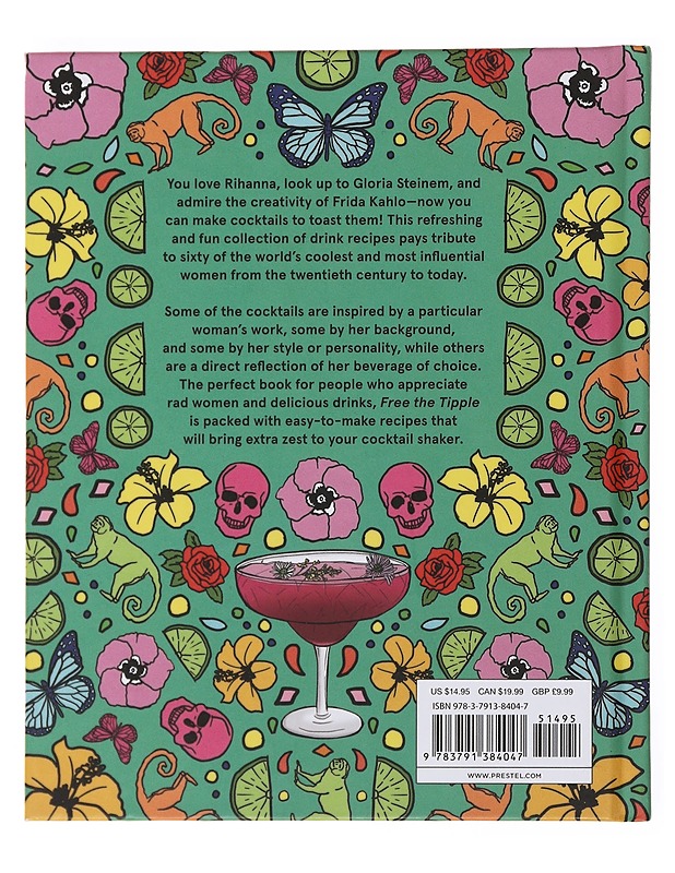 Free The Tipple : Kickass Cocktails Inspired By Iconic Women - Jennifer Croll - Tietokirjat ja oppaat - 10105504228 - 1