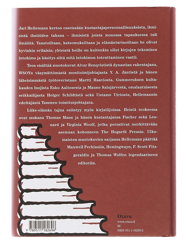 Kirjalliset liikemiehet - Jarl Hellemann - Elämäkerrat ja muistelmat - 10105504231 - 1