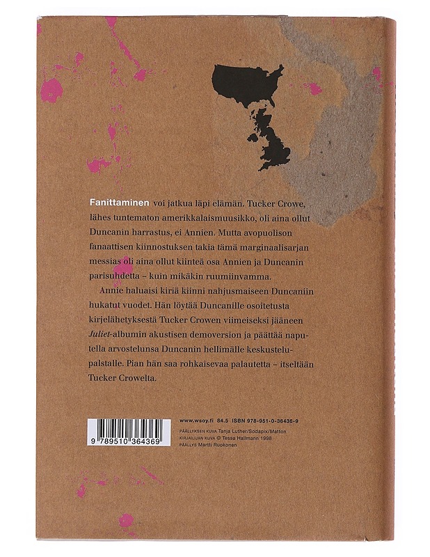 Juliet riisuttuna - Hornby, Nick - Musiikki- ja elokuvakirjat - 10105504271 - 1