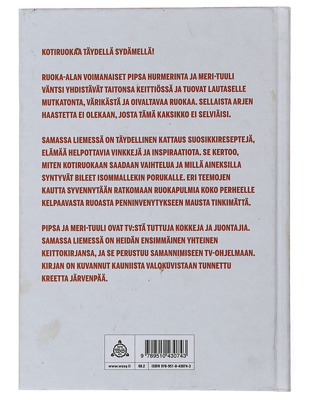 Pipsa & Meri-Tuuli samassa liemessä - Hurmerinta, Pipsa - Ruokakirjat - 10105504273 - 1