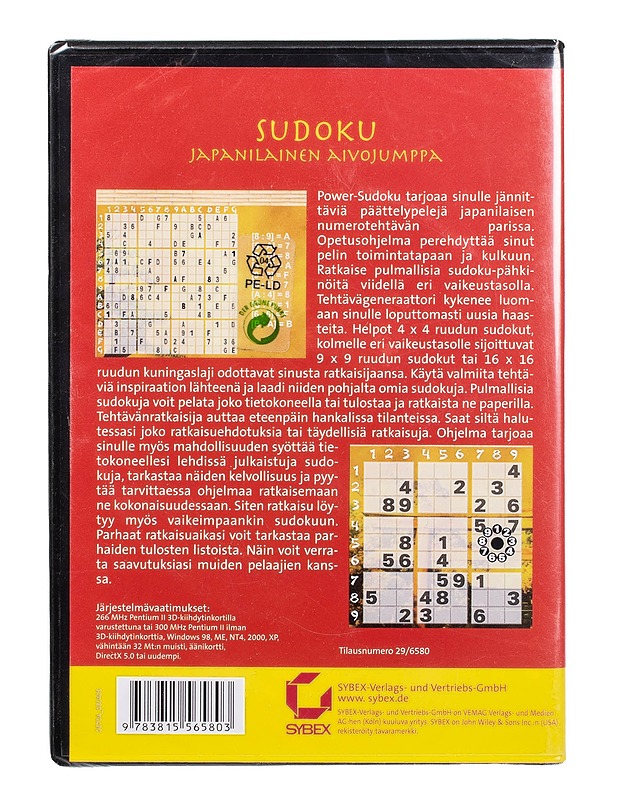 Sudoku - PC - CD-levyt - 10105504276 - 1