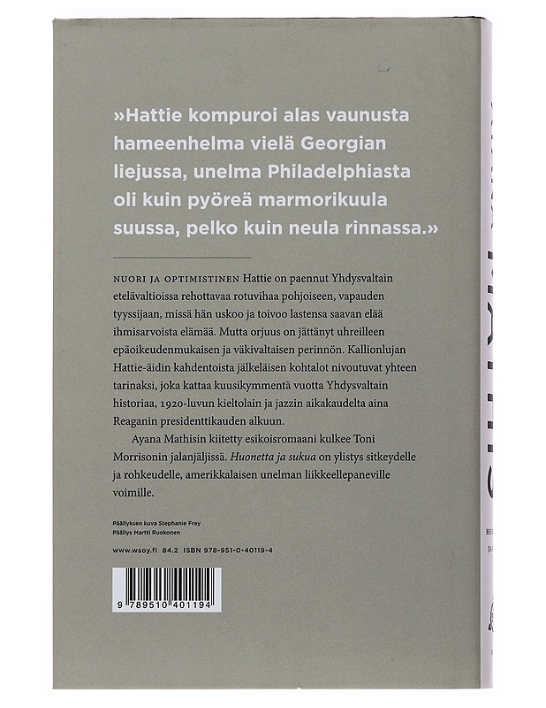 Huonetta ja sukua - Mathis, Ayana - Historiakirjat - 10105504279 - 1