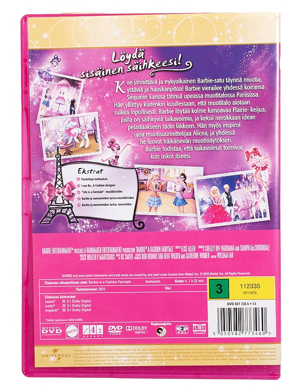 Barbie : Muodin taikaa - DVD - DVD-elokuvat - 10105504286 - 1