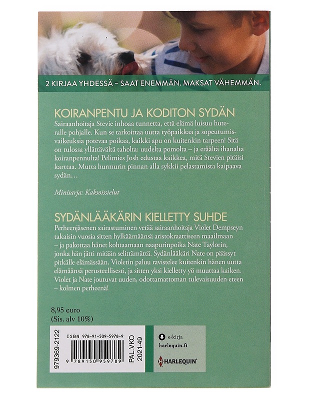 Koiranpentu ja koditon sydän - Roberts, Alison - Romaanit ja novellit - 10105504313 - 1