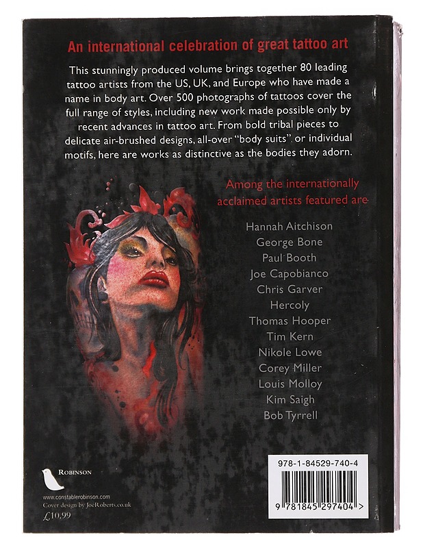 The mammoth book of tattoos - Hardy, Lal - Tietokirjat ja oppaat - 10105504324 - 1