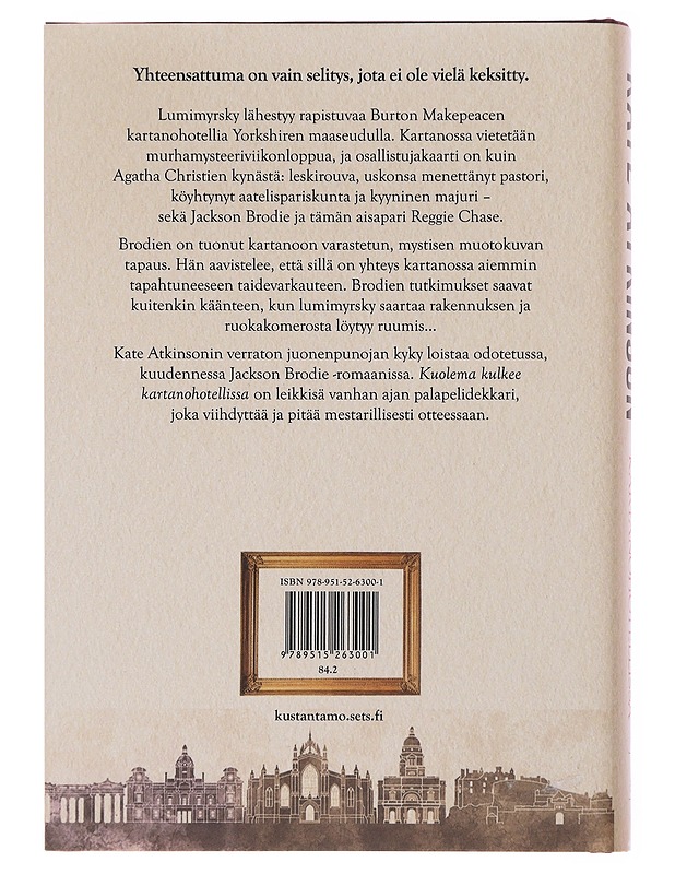 Kuolema kulkee kartanohotellissa - Atkinson, Kate - Jännitys ja dekkarit - 10105504323 - 1