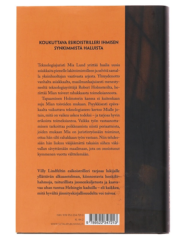 Miltä tuntuu tappaa - Villy Lindfelt - Jännitys ja dekkarit - 10105504355 - 1