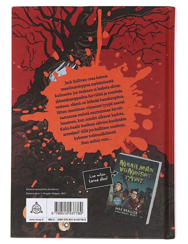 Maailman viimeiset tyypit. 2, Zombiparaati - Brallier, Max - Lastenkirjat - 10105504360 - 1