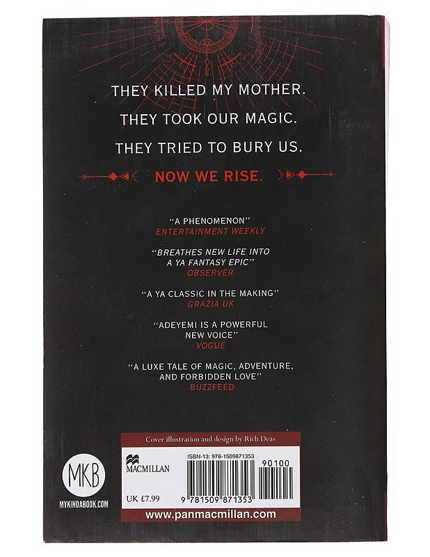 Children of blood and bone - Adeyemi, Tomi - Fantasia- ja scifi - 10105504362 - 1