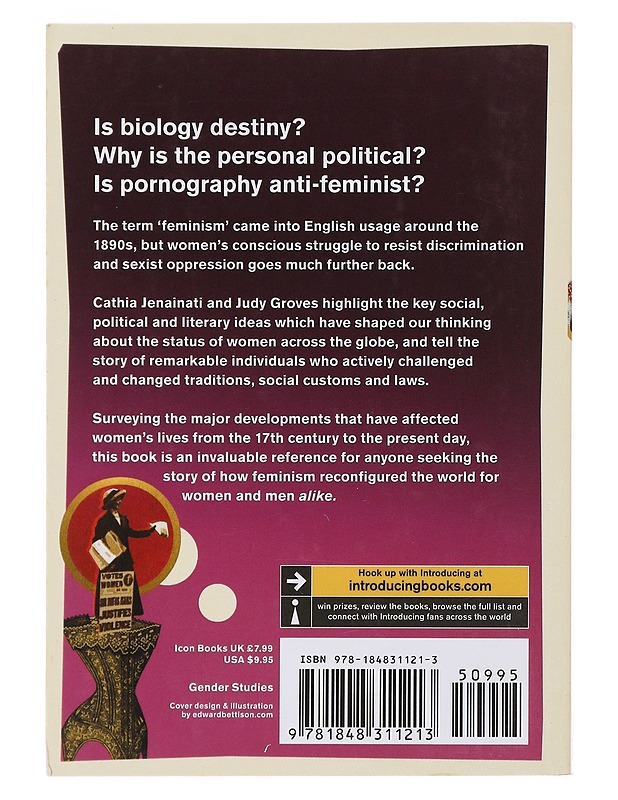 Introducing Feminism: A Graphic Guide - Jenainati, Cathia - Tietokirjat ja oppaat - 10105504421 - 1