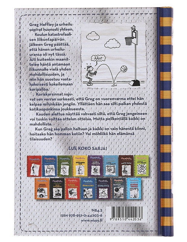 Neropatin päiväkirja. 16, Tähtiainesta - Kinney, Jeff - Lastenkirjat - 10105504436 - 1