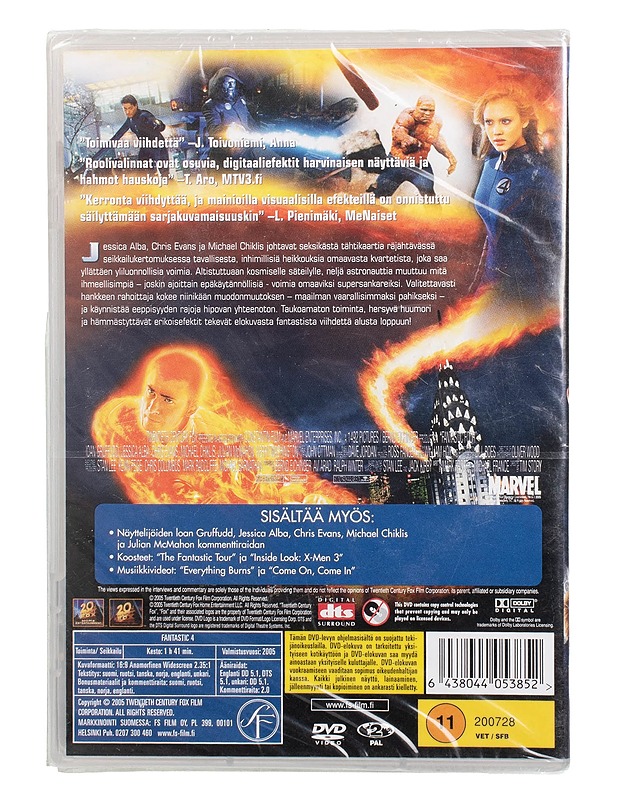 Fantastic 4 - DVD - DVD-elokuvat - 10105504435 - 1
