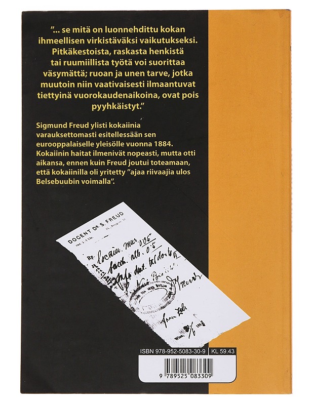 Kokaiinista - Freud, Sigmund - Tietokirjat ja oppaat - 10105504448 - 1