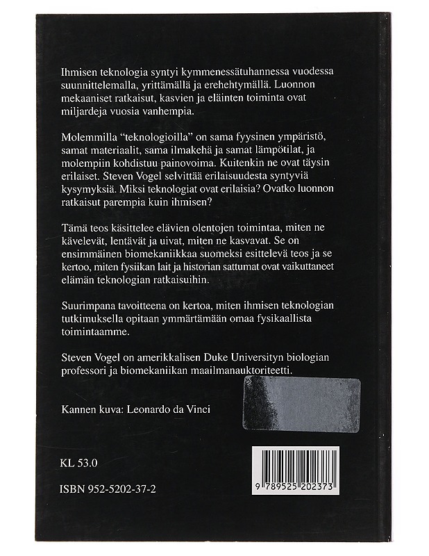 Kissan tassut ja katapultit : luonnon ja ihmisen mekaaniset maailmat - Vogel, Steven - Tietokirjat ja oppaat - 10105504468 - 1