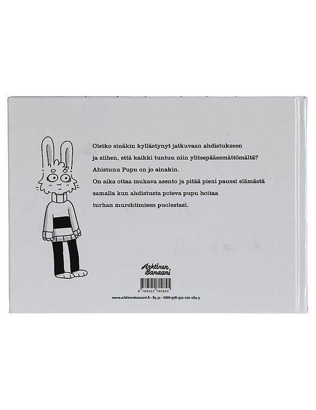 Ahistunu pupu : elämältä piilopaikan sain - Kris Keränen - Sarjakuvat - 10105504470 - 1