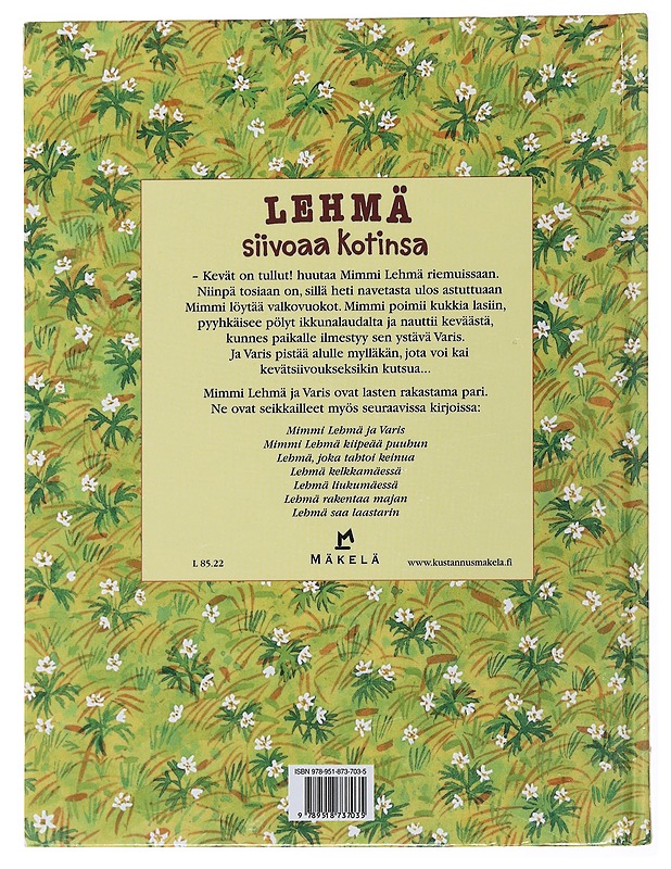 Lehmä siivoaa kotinsa - Wieslander, Jujja - Lastenkirjat - 10105504473 - 1