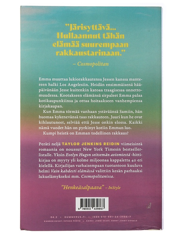 Vain kahdesti elämässä - Reid, Taylor Jenkins - Romaanit ja novellit - 10105504482 - 1