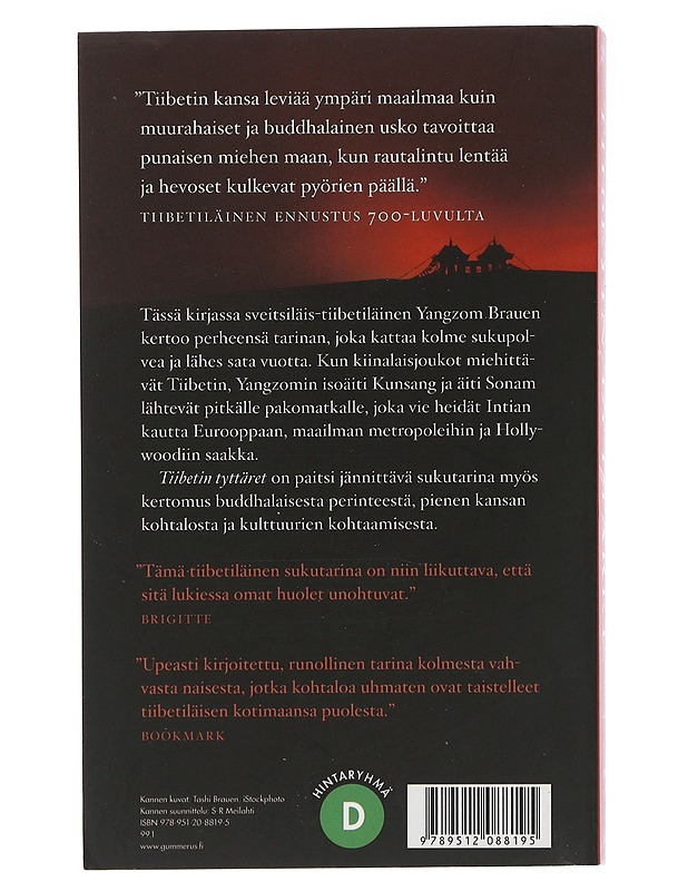 Tiibetin tyttäret - Brauen, Yangzom - Elämäkerrat ja muistelmat - 10105504492 - 1