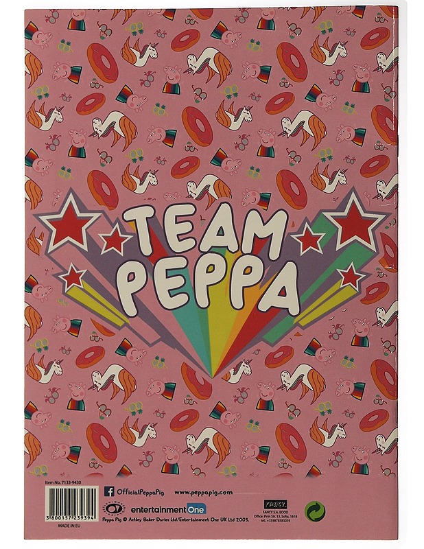 Peppa's pool party värityskirja - Lastenkirjat - 10105504603 - 1