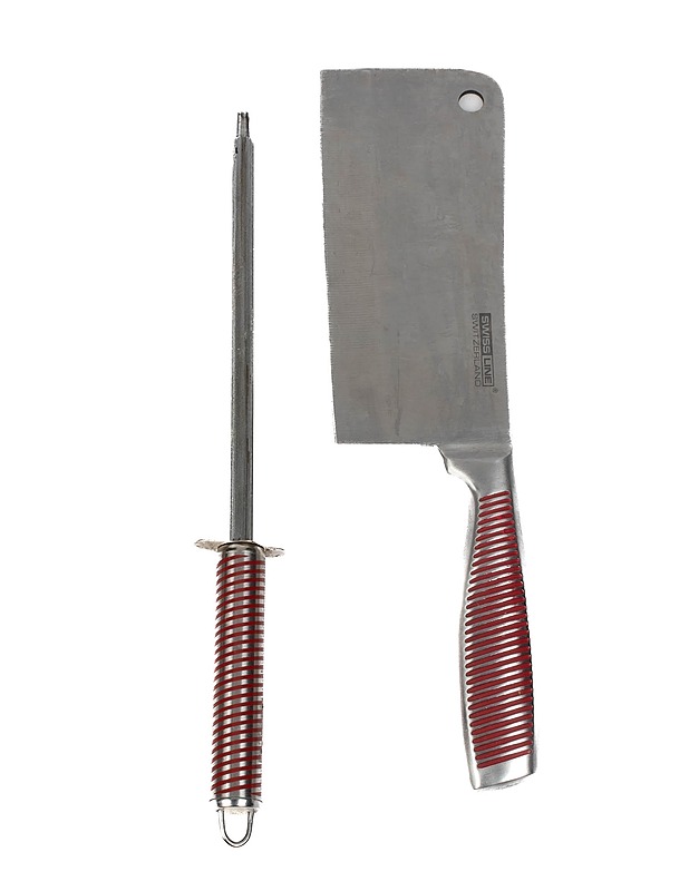 SWISS LINE lihakirves ja teroituspuikko - Muut astiat - 10105504598 - 0