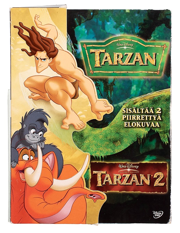 Tarzan ja Tarzan 2 - DVD - DVD-elokuvat - 10105504700 - 0