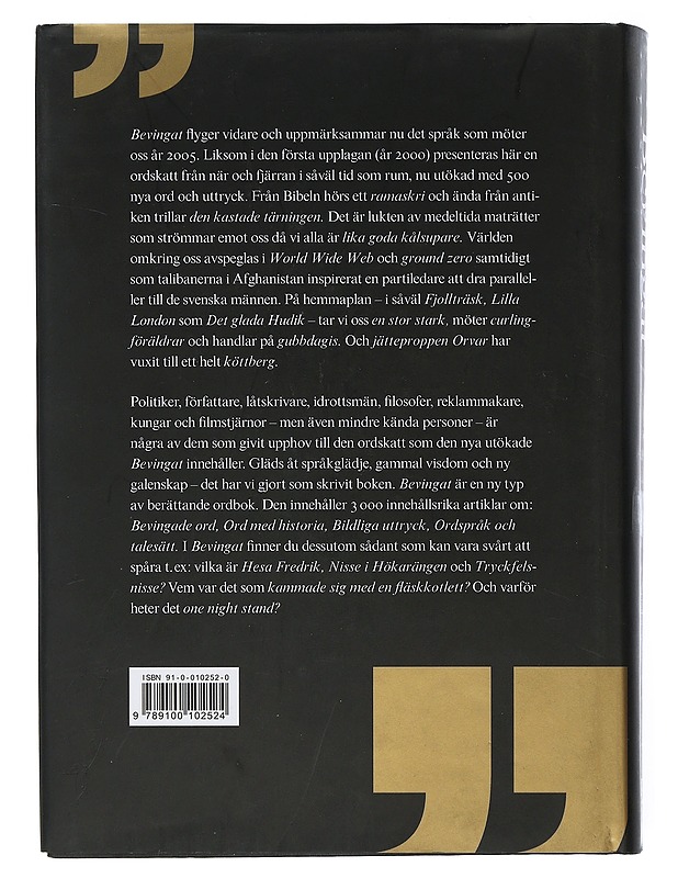 Bevingat : från Adam & Eva till Köttberget - Hellsing, Birgitta - Tietokirjat ja oppaat - 10105504719 - 1