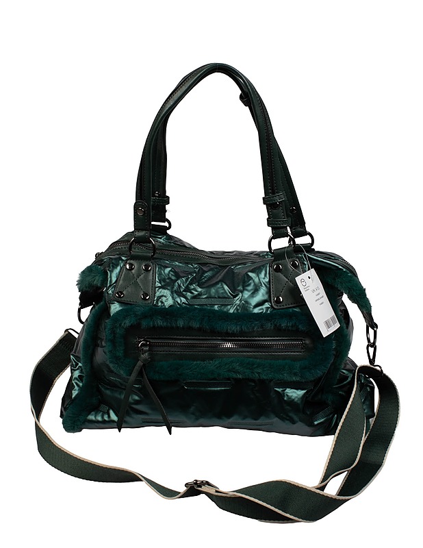 Kiiltäväpintainen vihreä Olkalaukku - Laukut, lompakot ja reput - 10105504724 - 0