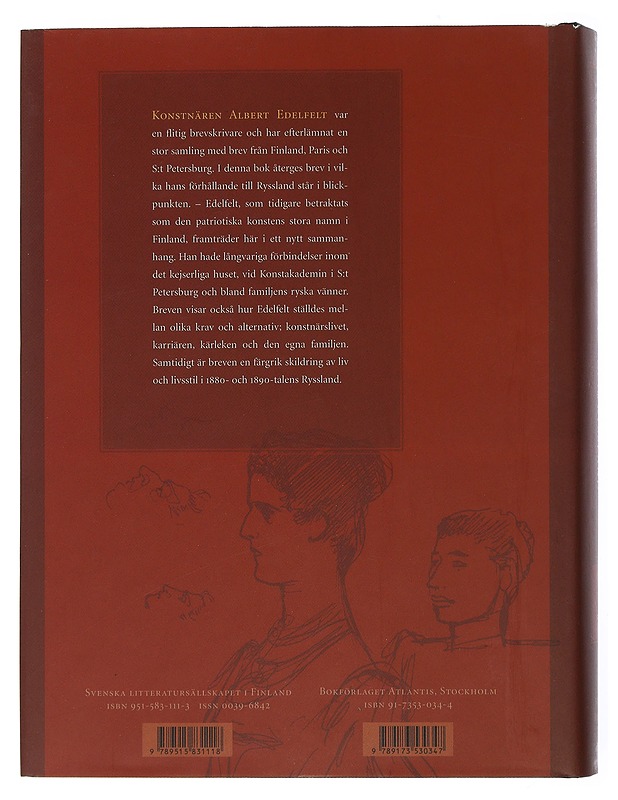 Albert Edelfelt och Ryssland : brev från åren 1875-1905 - Edelfelt, Albert - Elämäkerrat ja muistelmat - 10105504729 - 1