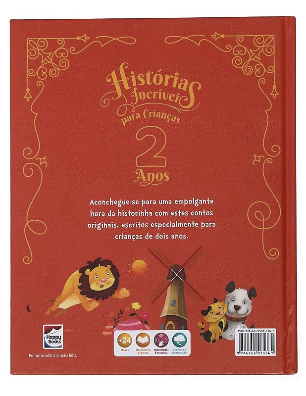 HISTÓRIAS INCRIVEIS PARA CRIANÇAS: 2 ANOS - Mammoth World - Lastenkirjat - 10105504730 - 1