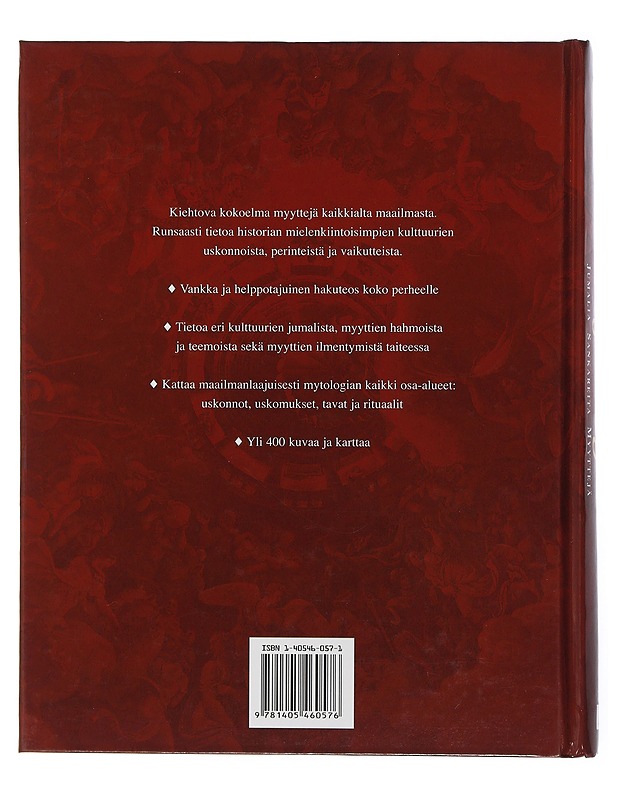 Mytologia : jumalia, sankareita, myyttejä - Auerbach, Loren - Historiakirjat - 10105504742 - 1